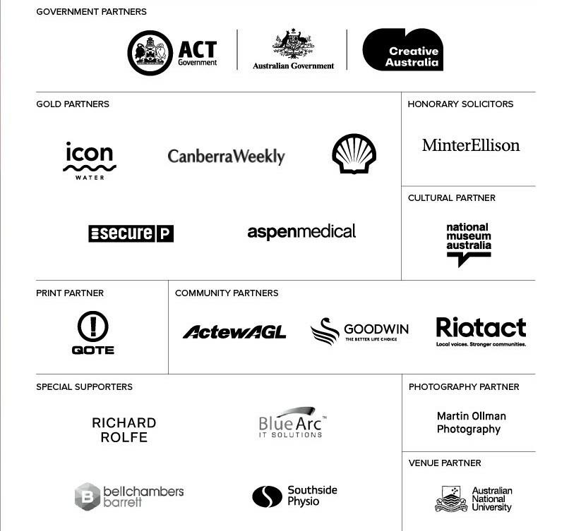 Partners 2023v2 updated Creative Australia logo
